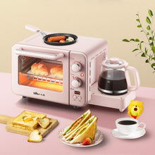 Load image into Gallery viewer, Multifunction Breakfast Machine Mini Household Electric Oven Cake Baking Fry Pan Warm Drinking Pot Toaster - OZN Shopping