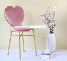 Load image into Gallery viewer, Modern Class Love Heart Shape Soft Seat Chair ( Free Delivery ) - OZN Shopping
