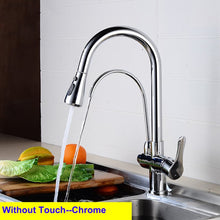 Load image into Gallery viewer, Elegant Kitchen Faucet Sensor Smart Touch Pull Out Tap
