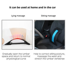 Load image into Gallery viewer, Back Stretcher Massager Neck Waist Pain Relief Massage Muscle Stimulator Relaxation Fitness Equipment - OZN Shopping