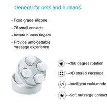 Load image into Gallery viewer, Electric Cat Head Massager Dog Pet Massage Machine Vibrating Scalp Charging Kneading Health Care Cat Comb Supplies Accessories - OZN Shopping