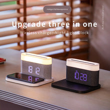 Load image into Gallery viewer, Wireless Chager with Clock & Lamp - OZN Shopping