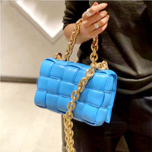 Load image into Gallery viewer, Leather Weave Chain Shoulder Bags - OZN Shopping