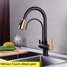 Load image into Gallery viewer, Elegant Kitchen Faucet Sensor Smart Touch Pull Out Tap