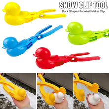 Load image into Gallery viewer, Duck Shaped Snowball Maker Clip Mold Tool Fun Sports Toys - OZN Shopping