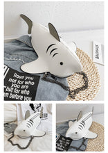 Load image into Gallery viewer, Fashion Shark Shaped Chains Crossbody Bag - OZN Shopping