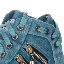 Load image into Gallery viewer, Trendy High Top Denim Shoes - OZN Shopping