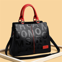 Load image into Gallery viewer, Ladies Quality Leather Letter Shoulder Bags