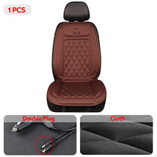 Load image into Gallery viewer, Heated Car Seat Cover - Universal Car Seat Heater