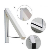 Load image into Gallery viewer, Wall Hanger Retractable Indoor Clothes Hanger magical Folding Kitchen Drying Stand Rack Hanging Holder Organizer Stainless Steel - OZN Shopping