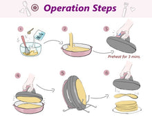 Load image into Gallery viewer, Automatic Non-stick Crepe Makers Pancake Pizza Maker Household Kitchen Tool Electric Baking Pan - OZN Shopping