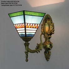 Load image into Gallery viewer, Modern Glass Lampshade Batterfly Pyramid Art Wall Lamp - OZN Shopping