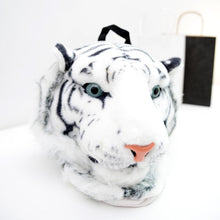 Load image into Gallery viewer, 3D Animal Design Backpack Tiger Lion Leopard Panda Fur Bags - OZN Shopping
