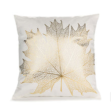 Load image into Gallery viewer, Gold Pillow Case Black And White Golden Painted Pillowcase - OZN Shopping