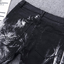 Load image into Gallery viewer, Wolf Printed Jeans Denim Pants - OZN Shopping