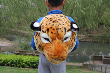 Load image into Gallery viewer, 3D Animal Design Backpack Tiger Lion Leopard Panda Fur Bags - OZN Shopping