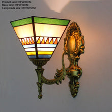 Load image into Gallery viewer, Modern Glass Lampshade Batterfly Pyramid Art Wall Lamp - OZN Shopping