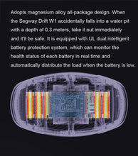 Load image into Gallery viewer, Segway W1 Drift W1 E-Skates with RGB Led light - OZN Shopping