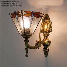 Load image into Gallery viewer, Modern Glass Lampshade Batterfly Pyramid Art Wall Lamp - OZN Shopping