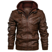 Load image into Gallery viewer, Mountainskin New Men's Leather Jackets - OZN Shopping