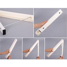 Load image into Gallery viewer, Wall Hanger Retractable Indoor Clothes Hanger magical Folding Kitchen Drying Stand Rack Hanging Holder Organizer Stainless Steel - OZN Shopping