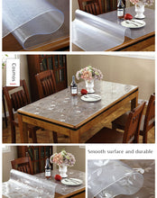 Load image into Gallery viewer, Furniture Thin Glass Table Mat Cover Protection