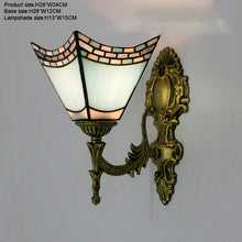 Load image into Gallery viewer, Modern Glass Lampshade Batterfly Pyramid Art Wall Lamp - OZN Shopping