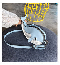 Load image into Gallery viewer, Leather Whale Designer Bags - OZN Shopping