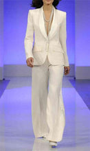 Load image into Gallery viewer, Elegant White Women's Formal Wear Pantsuits Women Ladies Custom Made Business Office Tuxedos Work Wear Suits For Party Groom - OZN Shopping