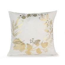 Load image into Gallery viewer, Gold Pillow Case Black And White Golden Painted Pillowcase - OZN Shopping