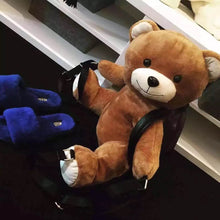 Load image into Gallery viewer, Teddy Bear Leather Backpack - OZN Shopping