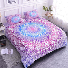 Load image into Gallery viewer, Bohemian Mandala Printed Duvet Cover Set Bedding Sets With Pillow Case Luxury Microfiber Bedspread Home Textiles - OZN Shopping