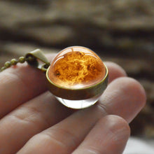 Load image into Gallery viewer, Fashion Glass Ball Necklace Earth Planet Pattern Jewelry - OZN Shopping