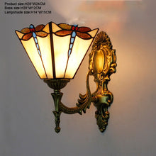 Load image into Gallery viewer, Modern Glass Lampshade Batterfly Pyramid Art Wall Lamp - OZN Shopping