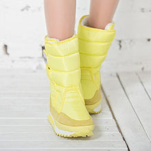 Load image into Gallery viewer, Waterproof Winter Boots - Women Colorful Velvet Snow Shoes - OZN Shopping