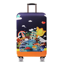 Load image into Gallery viewer, Rain Forest Color Luggage Protective Cover