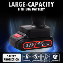 Load image into Gallery viewer, Electric Chainsaw 21V Portable Handheld Cordless Pruning Shears Chainsaw for Woodworking Garden Tools Cutting - OZN Shopping