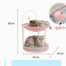 Load image into Gallery viewer, Hot Sale Pet Hammock Cats Beds Indoor Cat House Mat for Warm Small Dogs Bed Kitten Window Lounger Cute Sleeping Mats Products - OZN Shopping