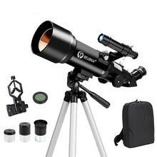 Load image into Gallery viewer, HD Astronomical Telescope with Tripod Monocular Moon Bird Watching Kids Gift Match Phone Adapter Finder Scope BLT-01 - OZN Shopping
