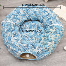 Load image into Gallery viewer, Pet Cats Tunnel Interactive Play Toy Mobile Collapsible Ferrets Rabbit Bed tunnels Indoor Toys Kitten Exercising Products - OZN Shopping