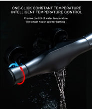 Load image into Gallery viewer, Shower Faucets Sets Water Bathroom Mixer Waterfall Faucet Rainfall Shower Systems Thermostat Tap EL9403 - OZN Shopping
