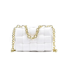 Load image into Gallery viewer, Leather Weave Chain Shoulder Bags - OZN Shopping