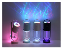 Load image into Gallery viewer, Mini Portable Wireless Usb Charging Humidifier Mute Projection Lamp 360 Rotating Aromatherapy Diffuser For Home Bedroom - OZN Shopping