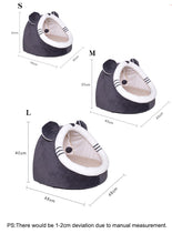 Load image into Gallery viewer, Foldable Cat Pet Bed for small medium Pet Dog Soft Nest Kennel Kitten Bed House Sleeping Bag Pets Winter Warm Cozy House Cave - OZN Shopping