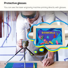 Load image into Gallery viewer, Laserpecker Laser Engraver 3D Printer Portable Mini Laser Engraving Machine Laser Pecker Pro 1.6W Desktop Etcher Cutter Engraver - OZN Shopping