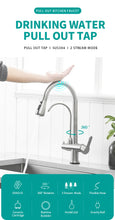 Load image into Gallery viewer, Elegant Kitchen Faucet Sensor Smart Touch Pull Out Tap
