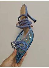 Load image into Gallery viewer, Crystal High Heels Shoes