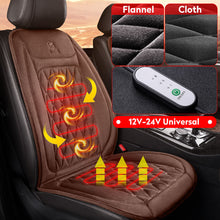 Load image into Gallery viewer, Heated Car Seat Cover - Universal Car Seat Heater