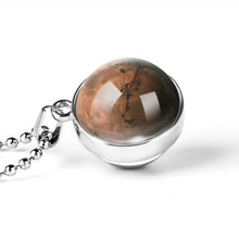 Load image into Gallery viewer, Fashion Glass Ball Necklace Earth Planet Pattern Jewelry - OZN Shopping