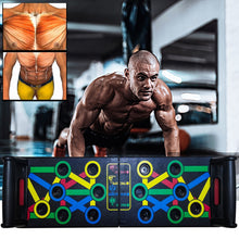 Load image into Gallery viewer, 14 in 1 Push-Up Rack Board Training Sport Workout Fitness Gym Equipment Push Up Stand for ABS Abdominal Muscle Building Exercise - OZN Shopping